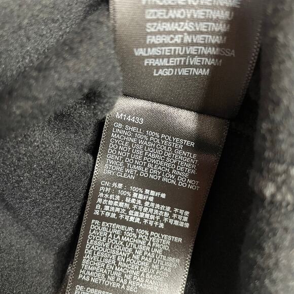 Marmot Drop Line Half Zip Sweater Fleece Pullover Jacket Black Mens M new nwt - Picture 13 of 14